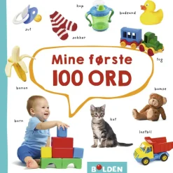 Tumlinge Legetøj|Børnebøger<Forlaget Bolden Mine første 100 ord