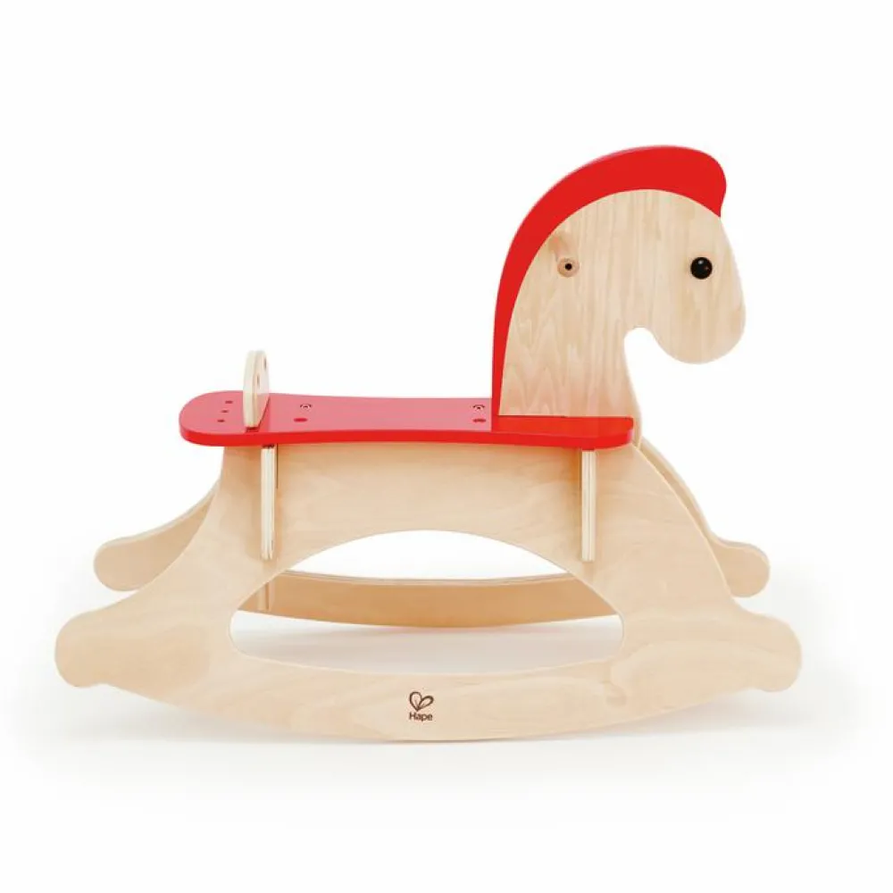 Trælegetøj|Babylegetøj<Hape Min første gyngehest