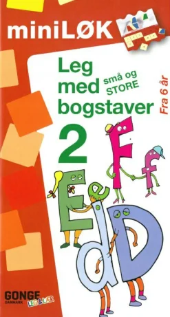 Skolesjov|Montessori< mini-LØK - Leg med små og store bogstaver 2