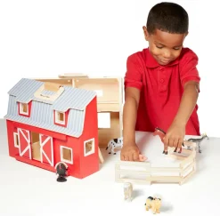 Dukkehus & Legesæt<Melissa & Doug Mobil Bondegård