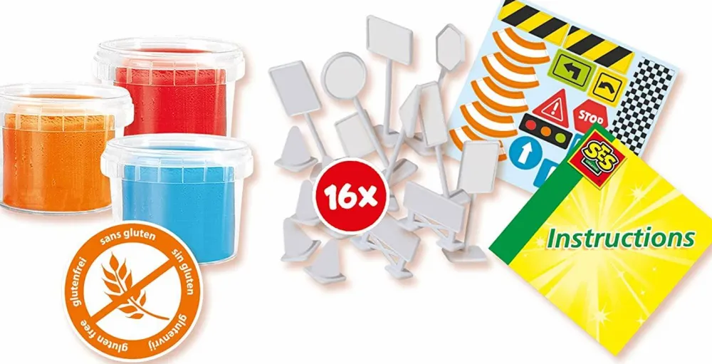 Kreativ Leg<SES Creative Modellervoks - Lav biler