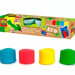 Vis Alle Varer (Særlige Behov)|Økologisk Eller Bæredygtig<SES Creative Modellervoks - 4 x 90 gram - Basisfarver