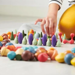 Trælegetøj|Montessori<tickit® Montessori startsæt, 168 dele
