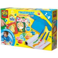 Vis Alle Varer (Særlige Behov)|Tegne- & Malegrej<SES Creative My First - Fingermaling megasæt