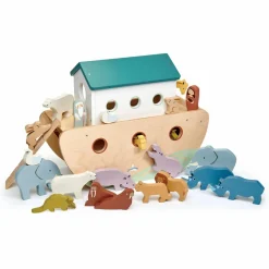 Trælegetøj|Dyrefigurer<Tender Leaf Noahs Ark - Inkl 10 dyrepar