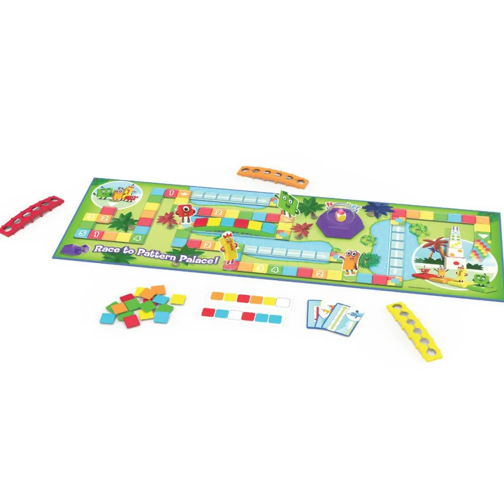 Skolesjov|Matematik & Leg<Learning Resources Numberblocks brætspil - Mønster paladset