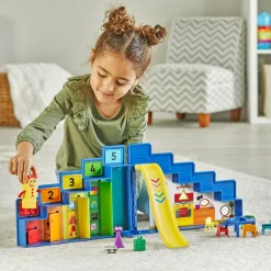 Skolesjov|Matematik & Leg<Learning Resources Numberblocks - Legesæt m. hovedkvarter