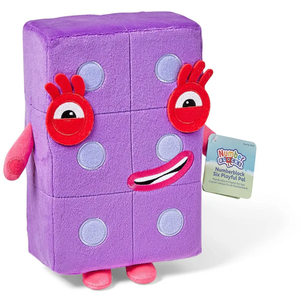 Matematik & Leg|Bamser<Learning Resources Numberblocks plys - Seks