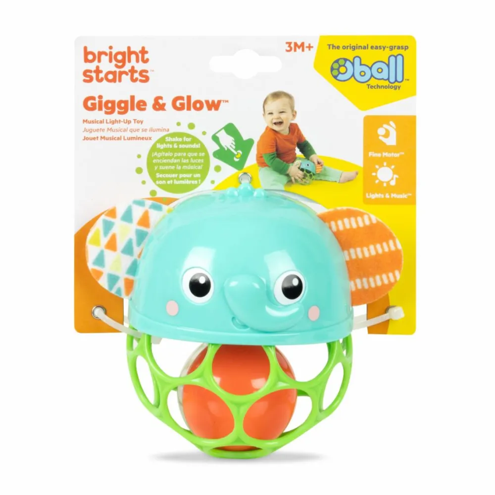 Rangler|Babylegetøj<Bright Starts Oball Giggle & Glow rangle
