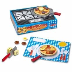 Legekøkken & Legemad<Melissa & Doug Pandekagesæt med 19 dele