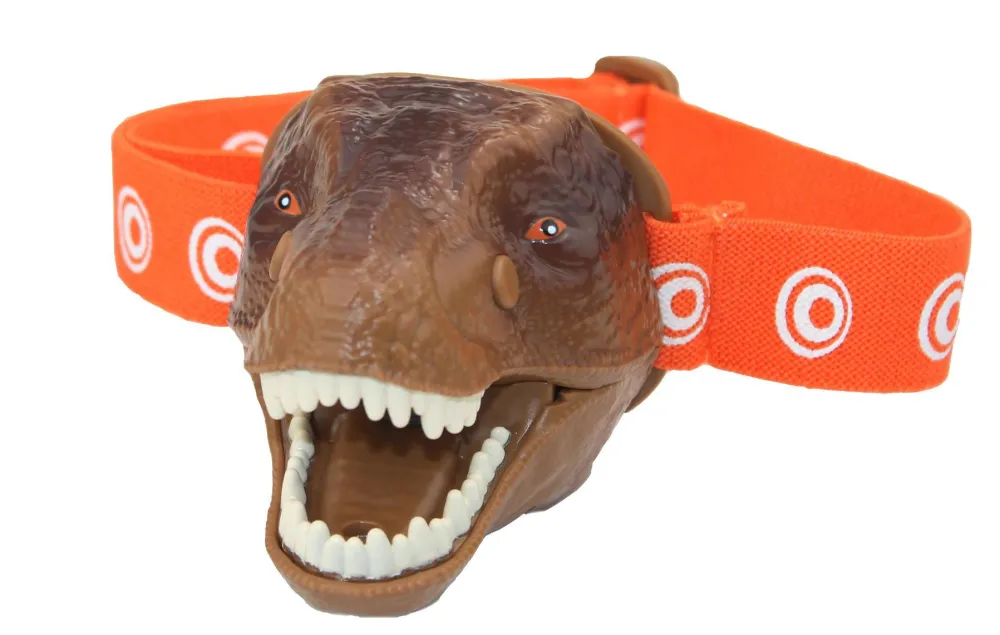 Udeleg|Dinosaur Legetøj<Brainstorm Pandelygte - T-Rex