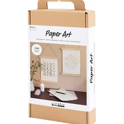 Kreativ Leg|Tegne- & Malegrej<Creativ Company Papirkunst - Papercuts m. 3D-effekt, 2 stk
