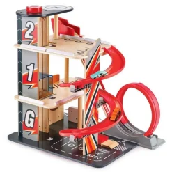 Dukkehus & Legesæt<Hape Parkeringshus inkl. stunt-rampe