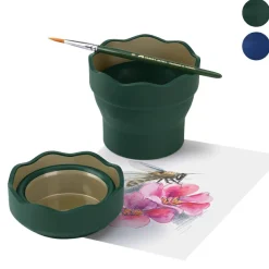 Tegne- & Malegrej<Faber-Castell Penselbøtte, foldbar