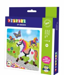 Kreativ Leg<Playbox Perlesæt - Hest og sommerfugl, 2.000 stk