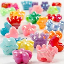 Påske|Lav Selv Smykker<Creativ Company Plastperler - Figurmix 65 gr. (ca. 190 stk)