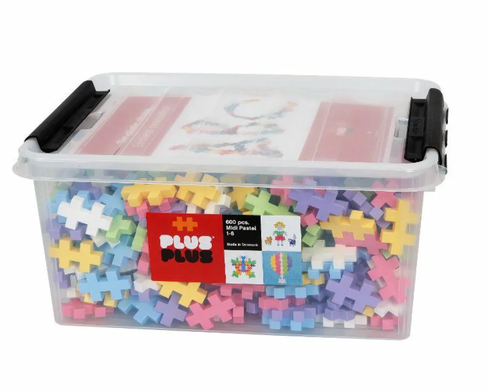 Babylegetøj<Plus-Plus Education BIG Pastel - 600 stk