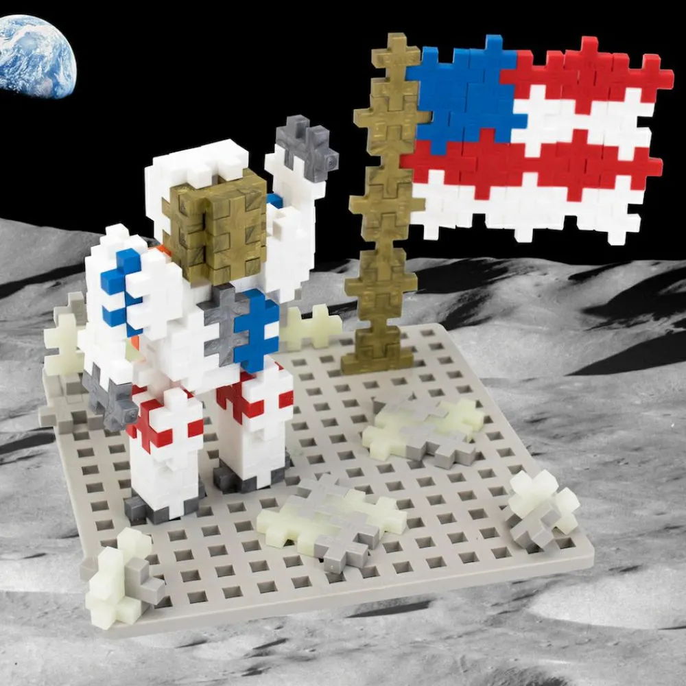 Finmotorik|Legetøj Til Ferien<Plus-Plus i rør - Astronaut, 100 stk