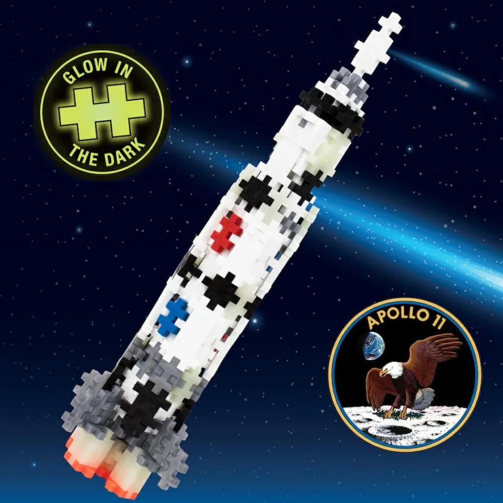 Finmotorik|Astronomi<Plus-Plus i rør - Rumraket Saturn, 240 stk