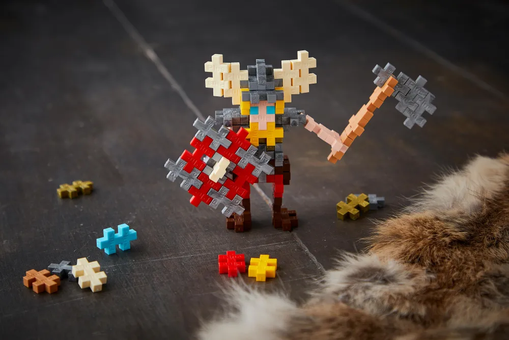 Byggesæt<Plus-Plus i rør - Viking, 100 stk