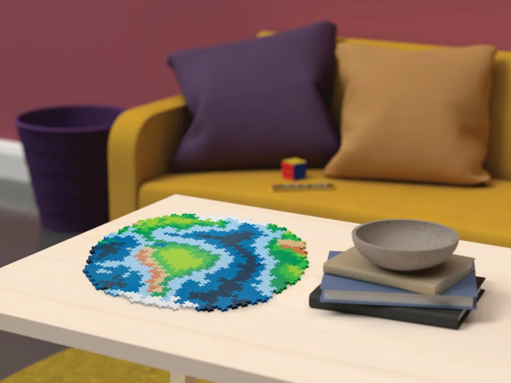 Puslespil<Plus-Plus - Puzzle By Number, Jorden 800 stk