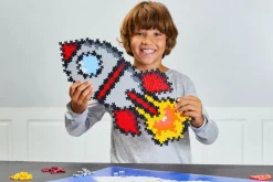 Legetøj Til Ferien|Puslespil<Plus-Plus - Puzzle By Number, Raket 500 stk