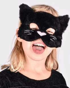 Fastelavn|Udklædningstøj<Den Goda Fen Plysmaske - Kat