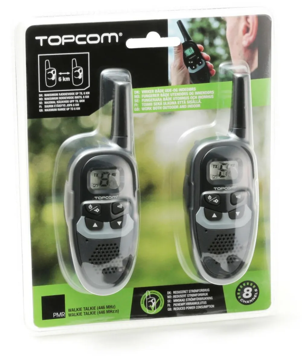 Udeleg< PMR Walkie Talkie-sæt