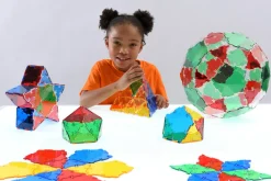 Byggesæt< Polydron byggesæt Crystal, 164 dele