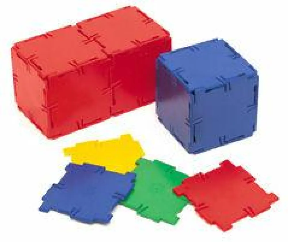 Byggesæt<Polydron byggesæt, 164 dele