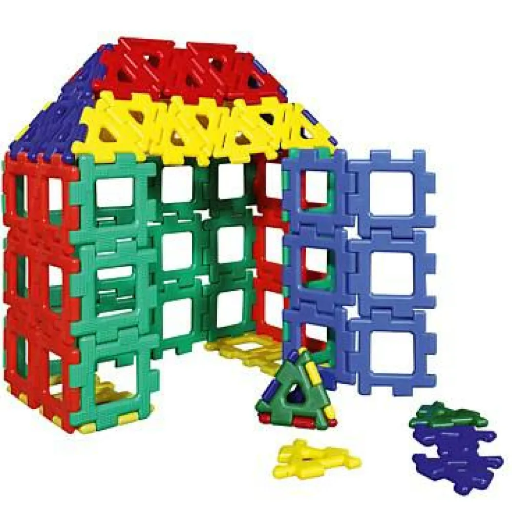 Byggesæt|Tumlinge Legetøj<Polydron Large, 40 dele
