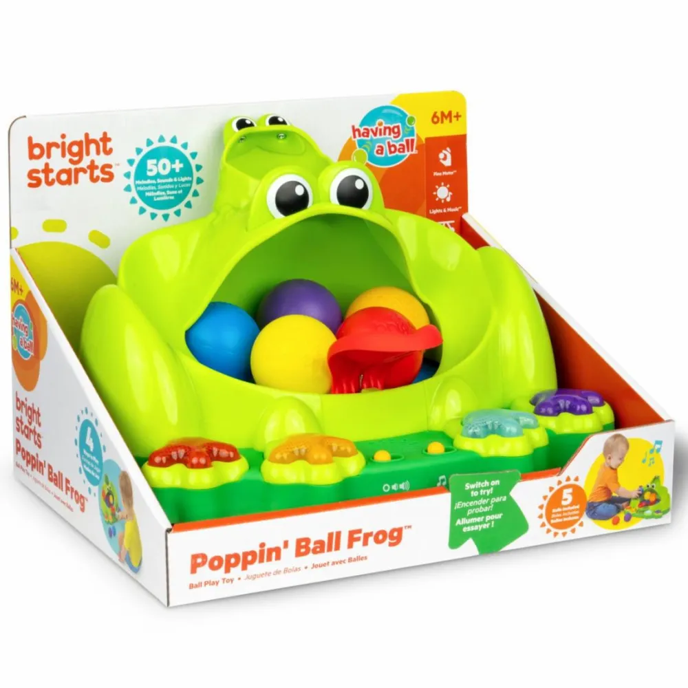 Tumlinge Legetøj|Babylegetøj<Bright Starts Poppende frø