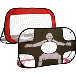 Udeleg|Sportslegetøj & Gøgl<My Hood Pop up mål - Inkl. præcisionsdug, 2 stk