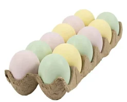 Påske|Kreativ Leg<Creativ Company Påskeæg af plast - Pastel, 12 stk