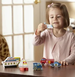 Puslespil|Tumlinge Legetøj<Melissa & Doug Puslespil Jumbo - Køretøjer