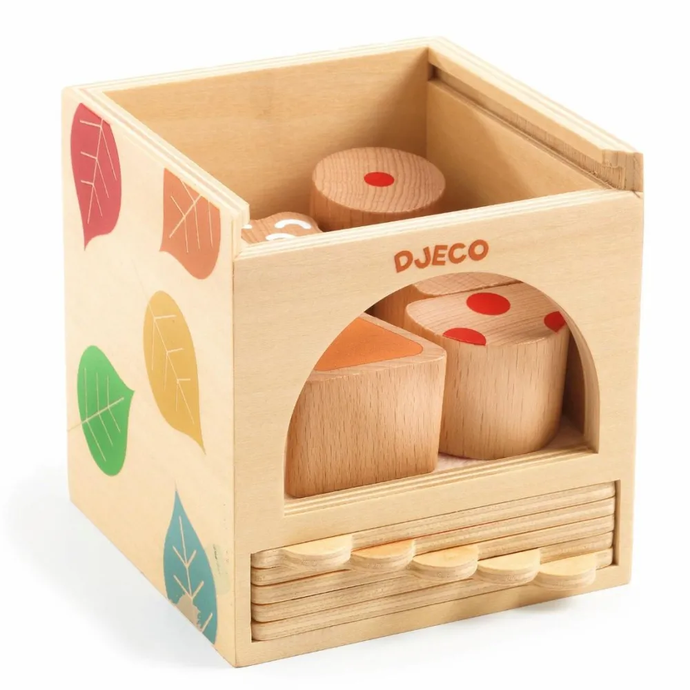 Sorterings- & Stablelegetøj|Tumlinge Legetøj<Djeco Puttekasse - BoxBasic