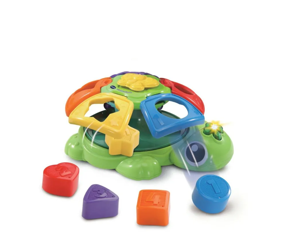 Sorterings- & Stablelegetøj|Babylegetøj<vtech Puttekasse med lyd og lys - Skildpadde