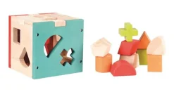 Sorterings- & Stablelegetøj|Tumlinge Legetøj<Egmont Toys Puttekasse m. 10 træklodser