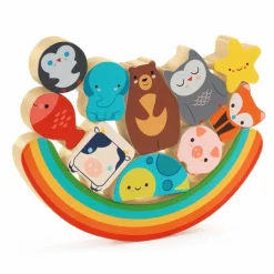 Puslespil|Tumlinge Legetøj<Djeco Puzz & Boom Rainbow - 2-i-1 balancespil
