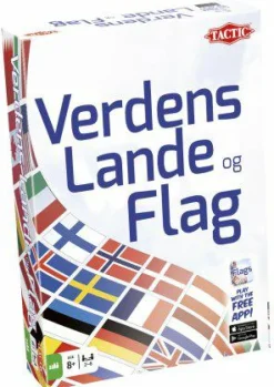 Legetøj Til Ferien<Tactic Quizspil - Verdens lande og flag