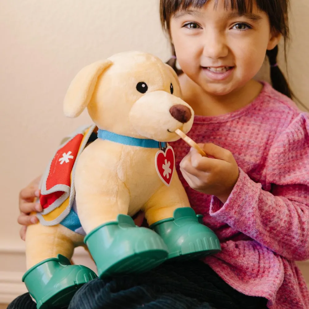 Rolleleg|Bamser<Melissa & Doug Redningshund inkl. tilbehør