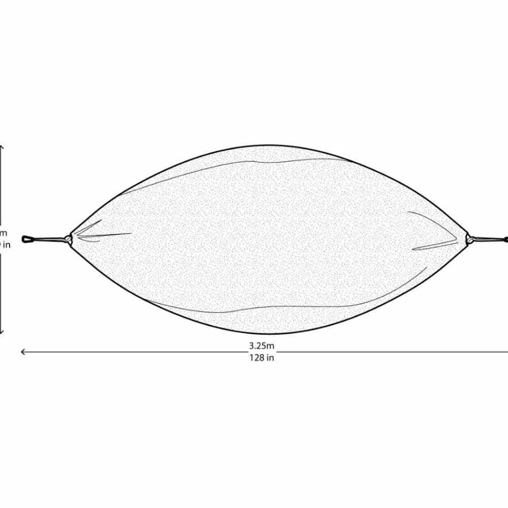 Mindfulness For Børn< Rejsehængekøje dobbelt (mesh) - Blå
