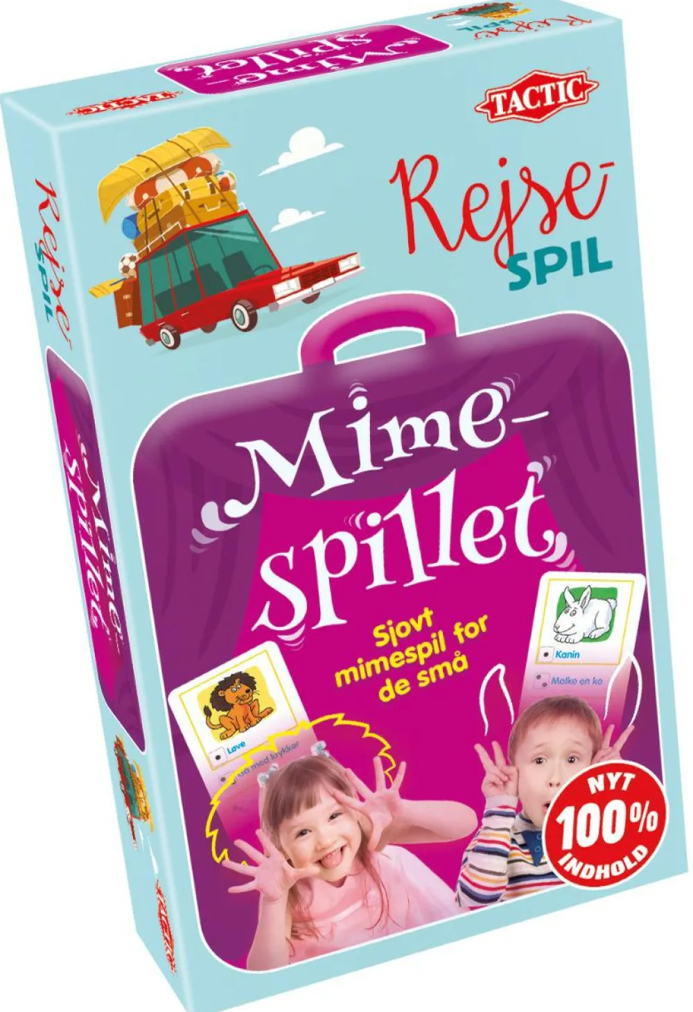 Sprog & Leg|Legetøj Til Ferien<Tactic Rejsespil - Mimespillet