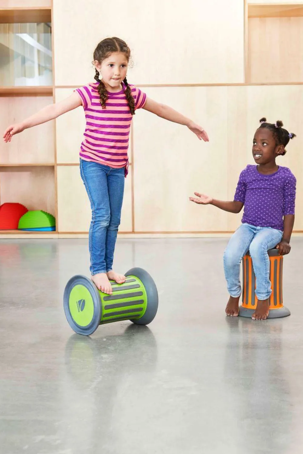 Grovmotorik|Udeleg<Gonge Roller - Balancetromle