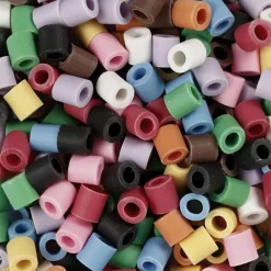 Økologisk Eller Bæredygtig|Jul< Rørperler midi - BioBeads mix, 1.000 stk