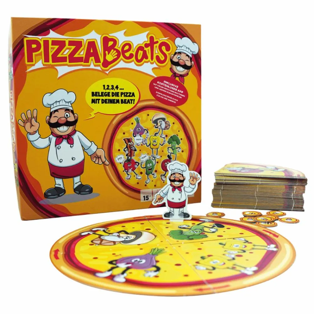 Spil<Beleduc Rytmespil - Pizza Beats