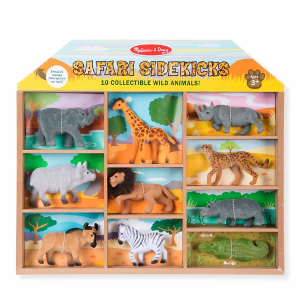 Dyrefigurer<Melissa & Doug Safaridyr, 10 stk