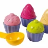 Udeleg|Strand- & Sandlegetøj< Sandforme - Cupcakes, 9 dele