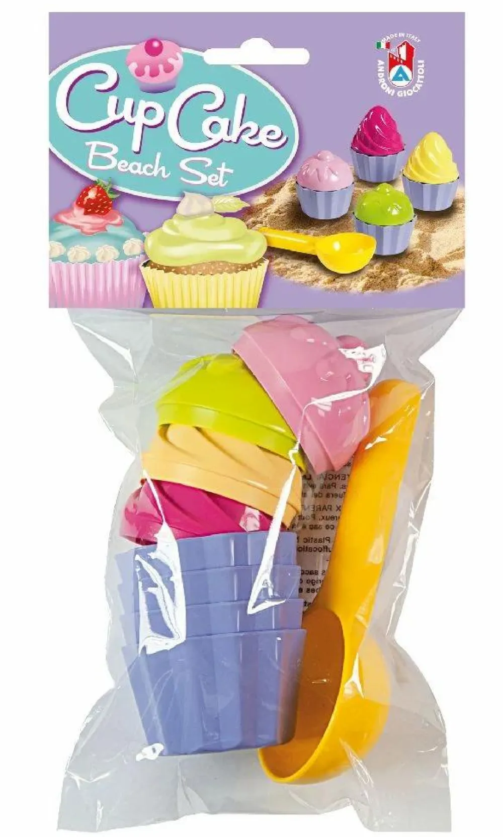 Udeleg|Strand- & Sandlegetøj< Sandforme - Cupcakes, 9 dele