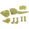 Udeleg|Strand- & Sandlegetøj<Moulin Roty Sandforme - Dinosaurfossiler, 9 dele